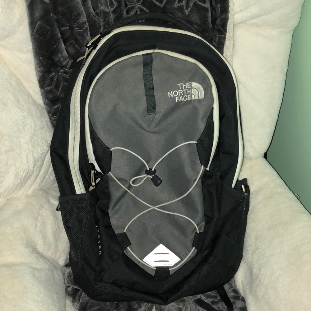 Barely used black North face jester backpack
